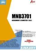 MNB3701 Bundle 2024 (ASSIGNMENTS)