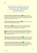 LPN ENTRANCE EXAM QUESTIONS AND ANSWERS UPDATED &lpar;2024&sol;2025&rpar; &lpar;VERIFIED ANSWERS&rpar;