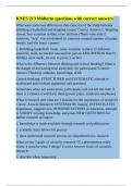 KNES 213 Midterm questions with correct answers&period;