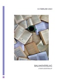 Balansverslag literatuuropdracht over 8 boeken 6 VWO