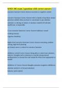KNES 385 exam 2 questions with correct answers&period;