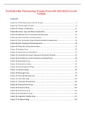 Test Bank Lilley Pharmacology Nursing Process 8th 2022-2023&lpar;Correctly Verified&rpar;