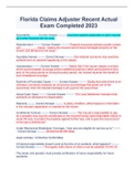 Florida Adjuster Licensing Practice Exam Package deal&sol; bundle &lpar;Best&rpar;