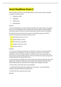 Package deal for HURST REVIEW NCLEX-RN READINESS EXAM 1 WITH 100&percnt; CORRECT ANSWERS 2023