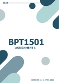 BTE2601 Assignment 1 (QUIZ) 2023 (758797)