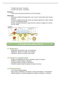 HU samenvatting thema 4 en 5 inleiding biochemie