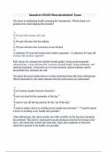 Saunders NCLEX Musculoskeletal Exam