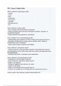 NP1 - Exam 3&colon; Study Guide