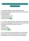 HESI Pharmacology Final Exam Questions and Answers 2022/2023| 100% Verified Answers ( BUNDLE PACK SOLUTION)