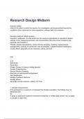 Research Design Midterm Exam Questions with correct Answers 2024&sol;2025&lpar; A&plus; GRADED 100&percnt; VERIFIED&rpar;&period;