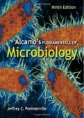 Test Bank for Alcamos Fundamentals of Microbiology 9th Edition by Pommerville | Complete Guide A+
