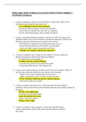 PEDIATRIC PROCTORED EXAM QUESTIONS WITH CORRECT ANSWERS &lpar;70 Q&A&rpar;&rpar;