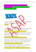 ATI Fundamentals Proctored Exam &vert; Questions and Answers with Rationales &vert; LATEST 2023&sol; 2024