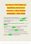 BUNDLE EXAMS FOR INTERNACHI&colon;&colon;&colon;&colon;&colon; QUESTIONS AND CORRECT ANSWERS &vert; LATEST UPDATE 2024&sol;2025