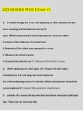 2022 HESI RN PEDS EXAM V1&period;docx