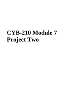 CYB-210 Module 7 Project Two