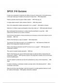 SPCE 316 Quizzes Exam Questions with correct Answers 2024&sol;2025&lpar; A&plus; GRADED 100&percnt; VERIFIED&rpar;&period;