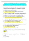 ATI RN COMMUNITY HEALTH 2019 PROCTORED EXAM VERSION 2-with 100&percnt; verified solutions-2023-2024
