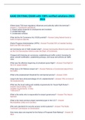 AAAE CM FINAL EXAM-with 100&percnt; verified solutions-2023-2024