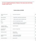 ATI PN COMPREHENSIVE PREDICTOR 2022-2023 RETAKE GUIDE &lpar;300 Q & A&rpar; 