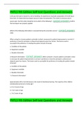 PHTLS 9th Edition Self-test Questions and Answers