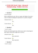 NURS 6501 Week 5 Quiz 2022&comma; NURS 6501 Advanced Pathophysiology&period;