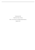 Communication Plan 