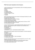 PN2 final exam Questions And Answers
