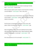 LETRS UNIT 3 All Sessions Exam Questions and Answers Latest Update 2023 A&plus; SCORE