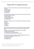 Prophecy LPN&sol;LVN A Exam summer 2023&period;