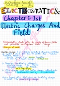 ELECTRIC CHARGES AND FIELD