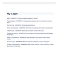 Exam &lpar;elaborations&rpar; My login 