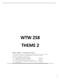 WTW 258 - Calculus - Exam prep - Unit 2