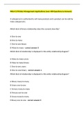 WGU C170 Bundled Together &lpar;100&percnt; Correct &rpar;&vert; Verified &lpar;Full Solution Pack&rpar;