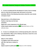 PN Adult Medical Surgical Online Practice 2020 B