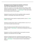 NCC Electronic Fetal Monitoring Certification Exam Questions and Answers &lpar;2022&sol;2023Latest bundle