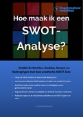 Hoe maak ik een SWOT-Analyse?