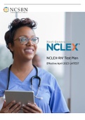 NCLEX-RN® Test Plan Effective April 2023 LATEST