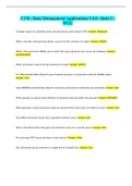 C170 - Data Management Applications V4&period;0 - Quiz 3 &ndash; WGU&comma; Graded A&plus;