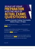 Lactation Counselor Training&sol; From Healthy Children Project&sol; 179 Q&A