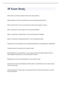 3P Exam Study WITH CORRECT ANSWERS 2023