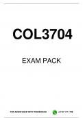 COL3704 EXAM PACK 2025