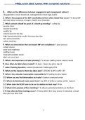 AMZL exam 2023&colon; Latest&colon; With complete solutions