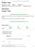 CMPE 102 Shell programming - San Jose State University - Chapter 7 Quiz&colon; SP22&colon; CMPE-102 Sec 04 - Assembly Language Programming&period; MAY 2022&period; Score for this quiz&colon; 10 out of 10&period;