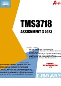 TMS3718 Assignment 3 2024