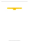  ATI RN COMPREHENSIVE EXIT EXAM