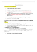 Psych 230 Umich Final Exam Study Guide