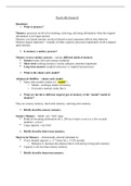 Psych 240 Umich Exam 2 Study Guide