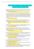 HESI RN EXIT EXAM Test bank-with 100&percnt; verified solutions-2023-2024