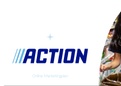 Online merken bouwen - Online campagneplan Action - eindcijfer: 8,7